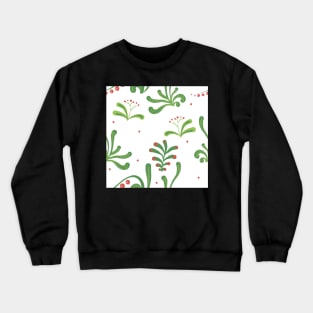 Elegance Seamless pattern with flowers Crewneck Sweatshirt